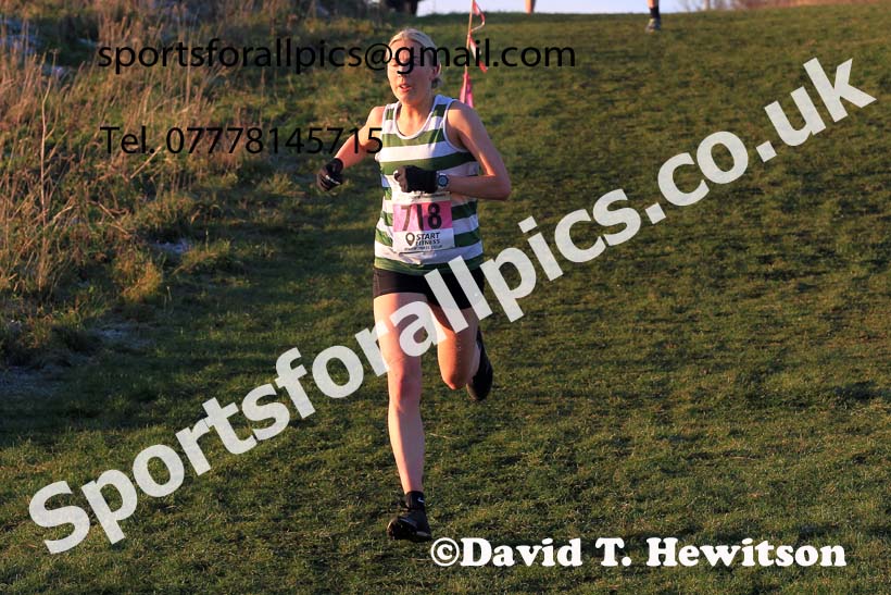 Senior womens 2022 North Eastern Cross Country Champs., Temple Park, South Shields.  Photo: David T. Hewitson/Sports for All Pics